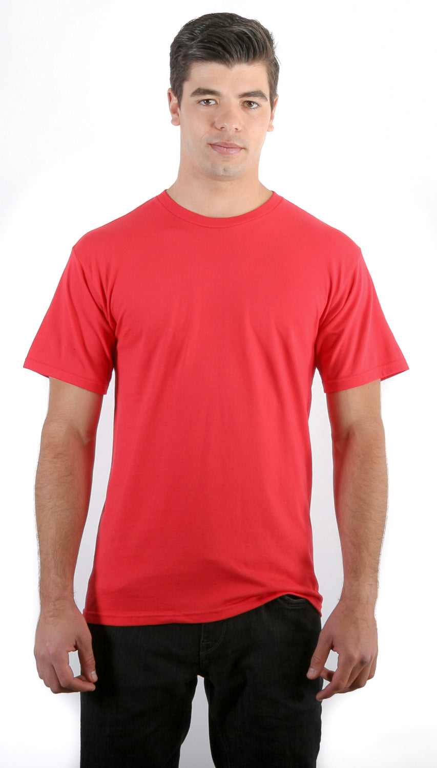 Retro Ring-Spun Crew Neck T-Shirt 2100