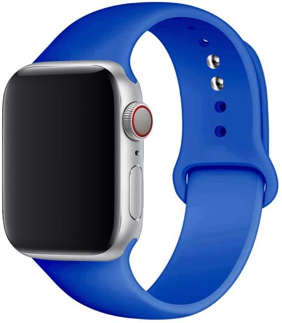 Silicone Strap Apple Watch Bands